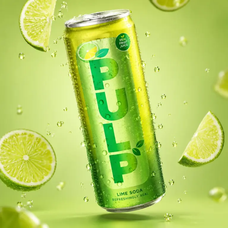 Pulp soda can