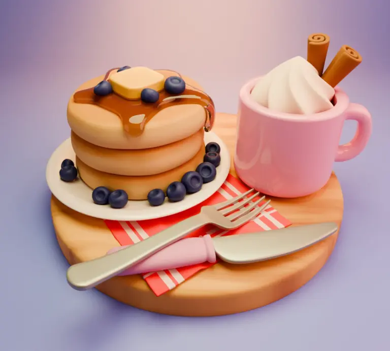 Stylized Breakfast